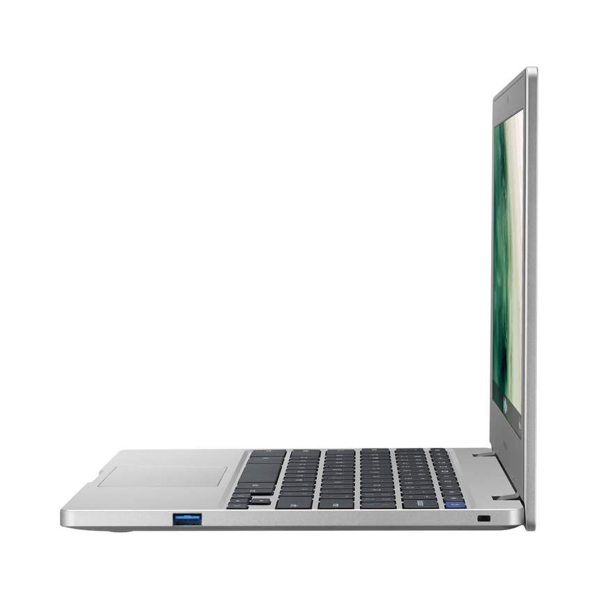 Samsung Chromebook 4 11.6" Notebook, Intel Celeron N4000, 6GB RAM, 64GB eMMC (Platinum Titan) — Being Shipped