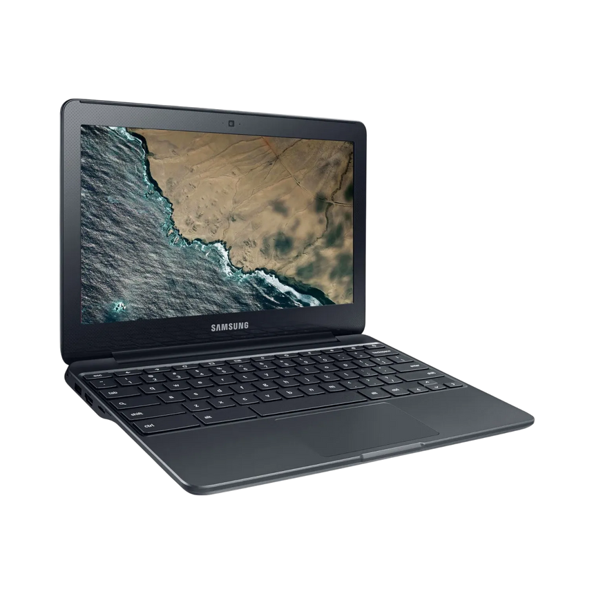 Samsung Chromebook 3 11.6" Notebook, Intel Celeron N3060, 4GB RAM, 32GB eMMC (Night Charcoal) — Being Shipped