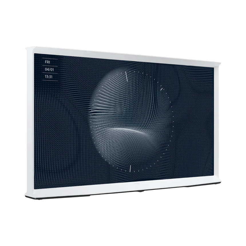 Samsung The Serif LS01B 43" 16:9 60Hz 4K HDR QLED Smart TV (2022, White) — Being Shipped