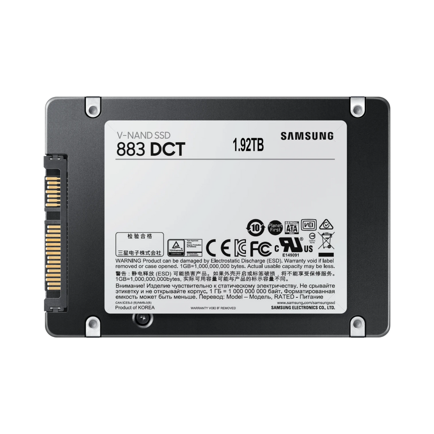 Samsung 883 DCT 1.92TB 2.5" SATA 6 Gb/s SSD — Being Shipped