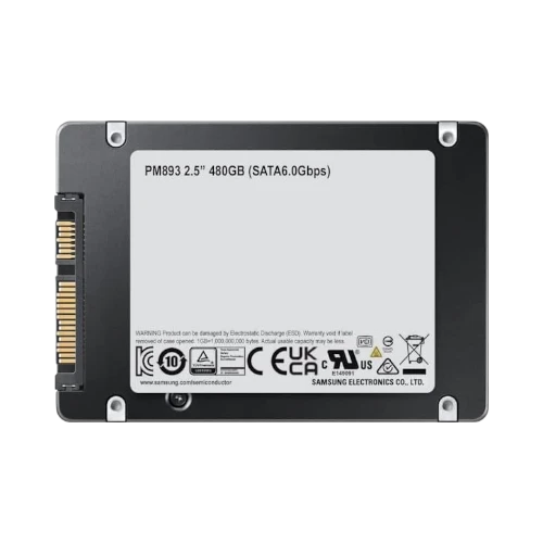 Samsung PM893 480GB 2.5" SATA SSD — Being Shipped
