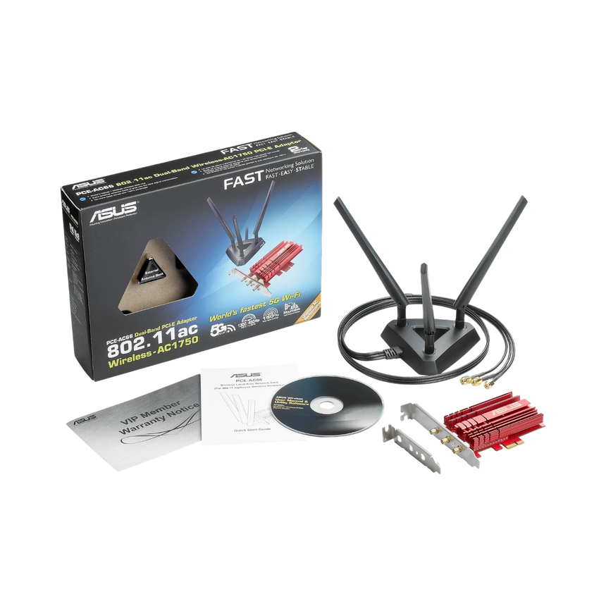ASUS AC1900 Dual-Band PCIe Wireless Adapter — Being Shipped