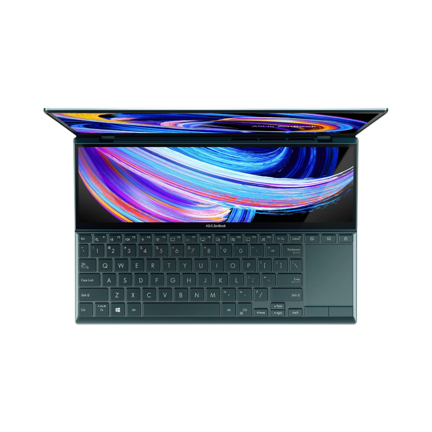 ASUS ZenBook Duo 14 14" Multi-Touch Notebook, Intel Core i7-1165G7, 8GB RAM, 512GB SSD (Celestial Blue) — Being Shipped
