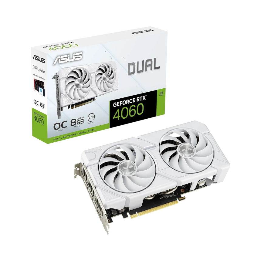 ASUS GeForce RTX 4060 Dual EVO White OC Graphics Card — Being Shipped