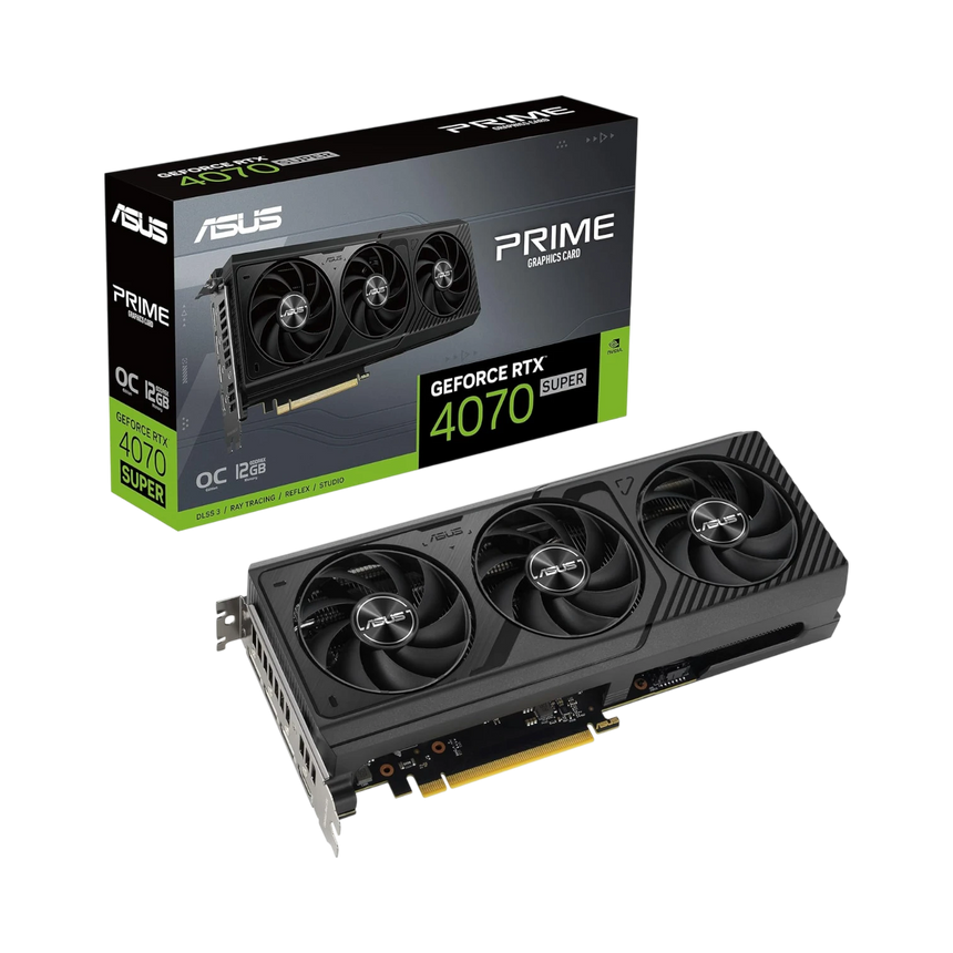 ASUS GeForce RTX 4070 SUPER PRIME OC Graphics Card — Being Shipped