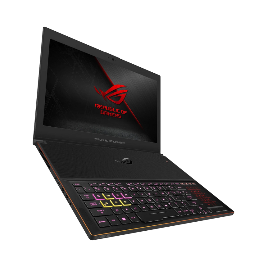 ASUS ROG Zephyrus GX501GI 15.6" Laptop, Intel Core i7-8750H, NVIDIA GTX 1080, 16GB DDR4 RAM, 512GB SSD (Metallic Black) — Being Shipped
