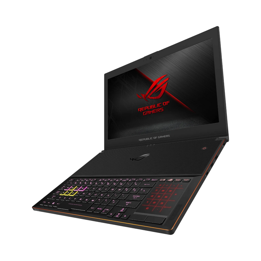 ASUS ROG Zephyrus GX501GI 15.6" Laptop, Intel Core i7-8750H, NVIDIA GTX 1080, 16GB DDR4 RAM, 512GB SSD (Metallic Black) — Being Shipped