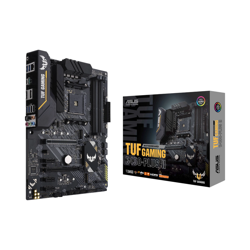 ASUS TUF Gaming B450-Plus II AM4 ATX Gaming Motherboard — Being Shipped