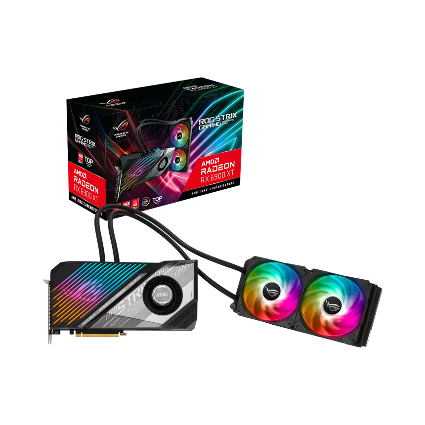 ASUS ROG Strix LC AMD Radeon RX 6900 XT TOP Edition Gaming Graphics Card — Being Shipped