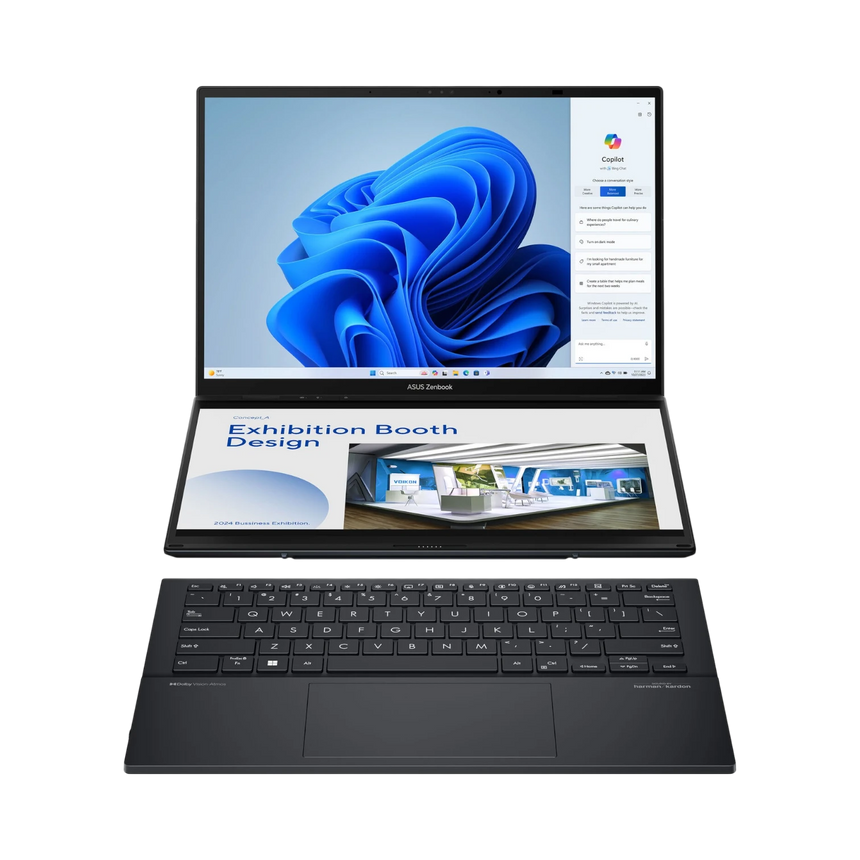 ASUS Zenbook Duo UX8406CA 14" Multi-Touch Laptop, Intel Core Ultra 9 285H, 32GB RAM, 1TB SSD — Being Shipped