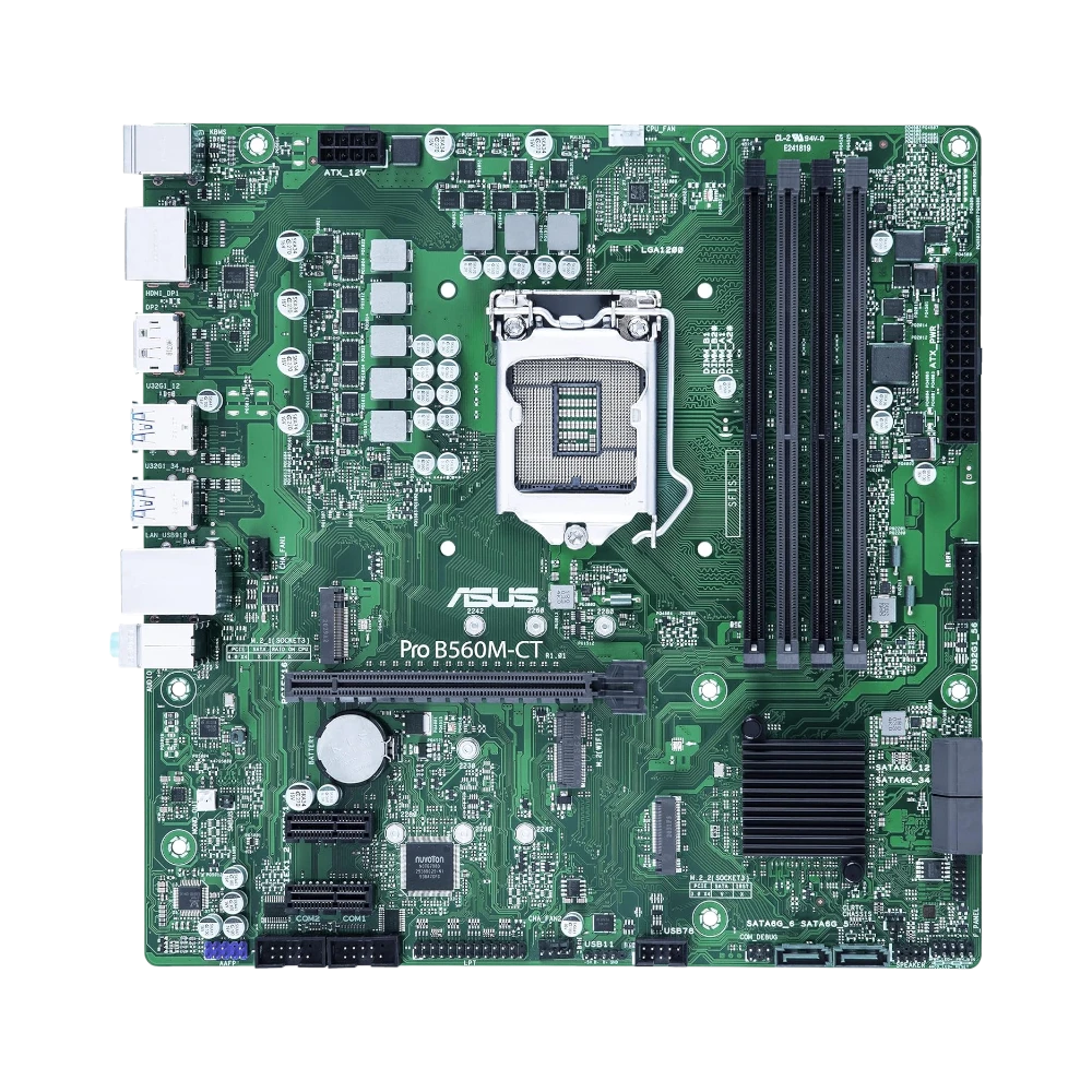 ASUS Pro-B560M-CT/CSM LGA120 mATX Commercial Motherboard — Being Shipped