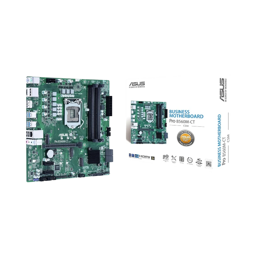 ASUS Pro-B560M-CT/CSM LGA120 mATX Commercial Motherboard — Being Shipped