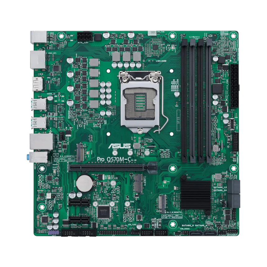 ASUS Pro Q570M-C/CSM Micro-ATX LGA 1200 Motherboard — Being Shipped