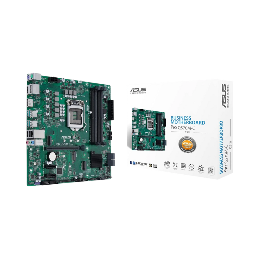 ASUS Pro Q570M-C/CSM Micro-ATX LGA 1200 Motherboard — Being Shipped