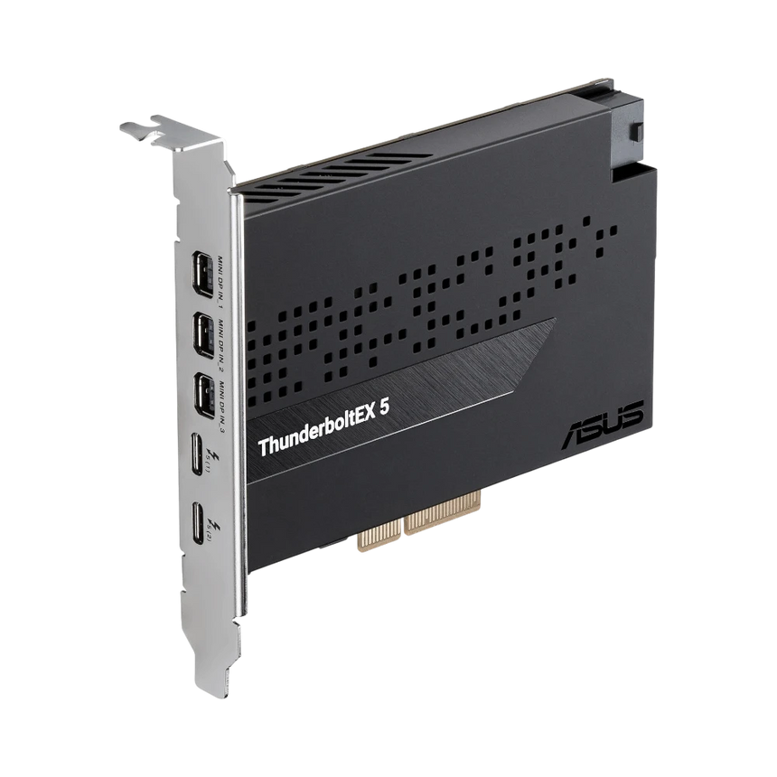 ASUS ThunderboltEX 5 Dual-Port Thunderbolt 5 PCIe 4.0 Expansion Card — Being Shipped