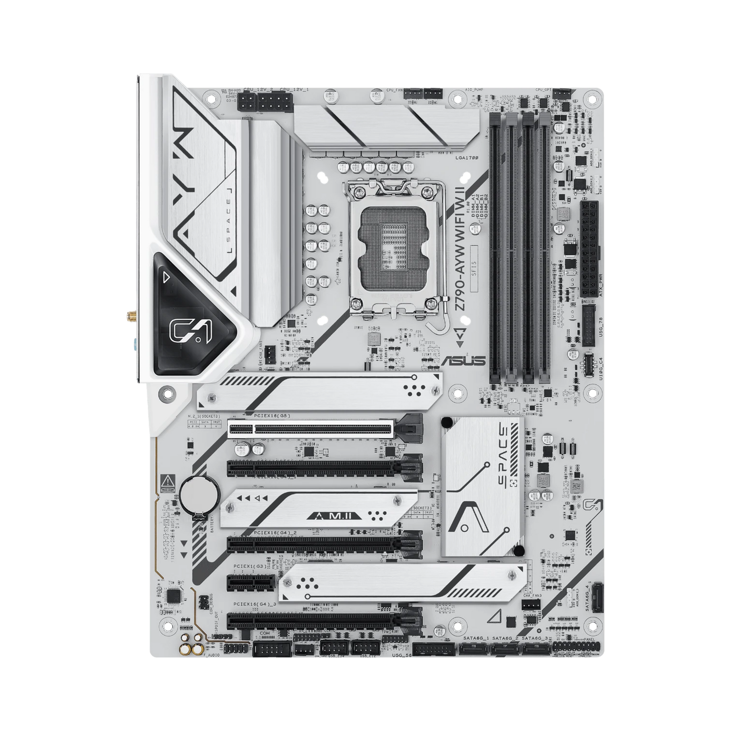 ASUS Z790-AYW WIFI W II Intel Z790 (LGA 1700) ATX Motherboard — Being Shipped