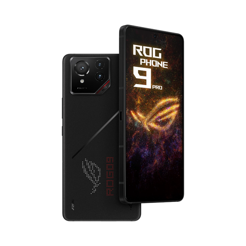 ASUS ROG Phone 9 Pro Android Phone, Qualcomm Snapdragon 8 Elite, 24GB RAM, 1TB Storage (Unlocked, Phantom Black) — Being Shipped