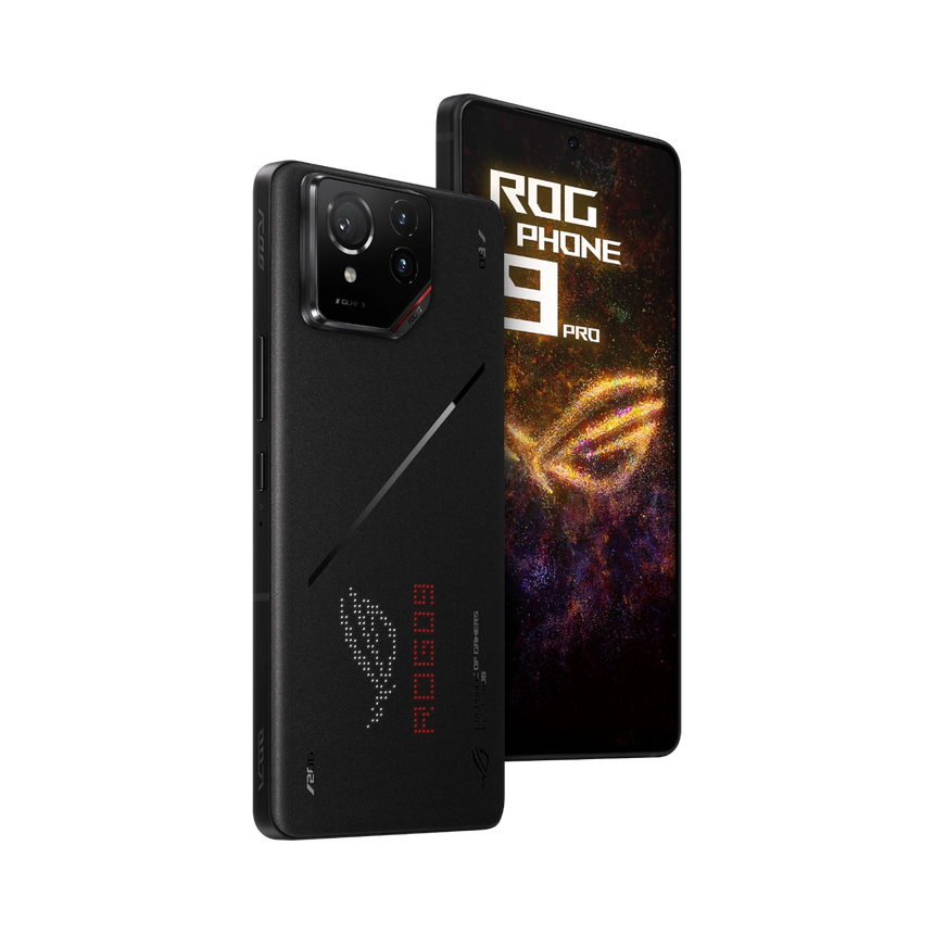 ASUS ROG Phone 9 Pro Android Phone, Qualcomm Snapdragon 8 Elite, 24GB RAM, 1TB Storage (Unlocked, Phantom Black) — Being Shipped