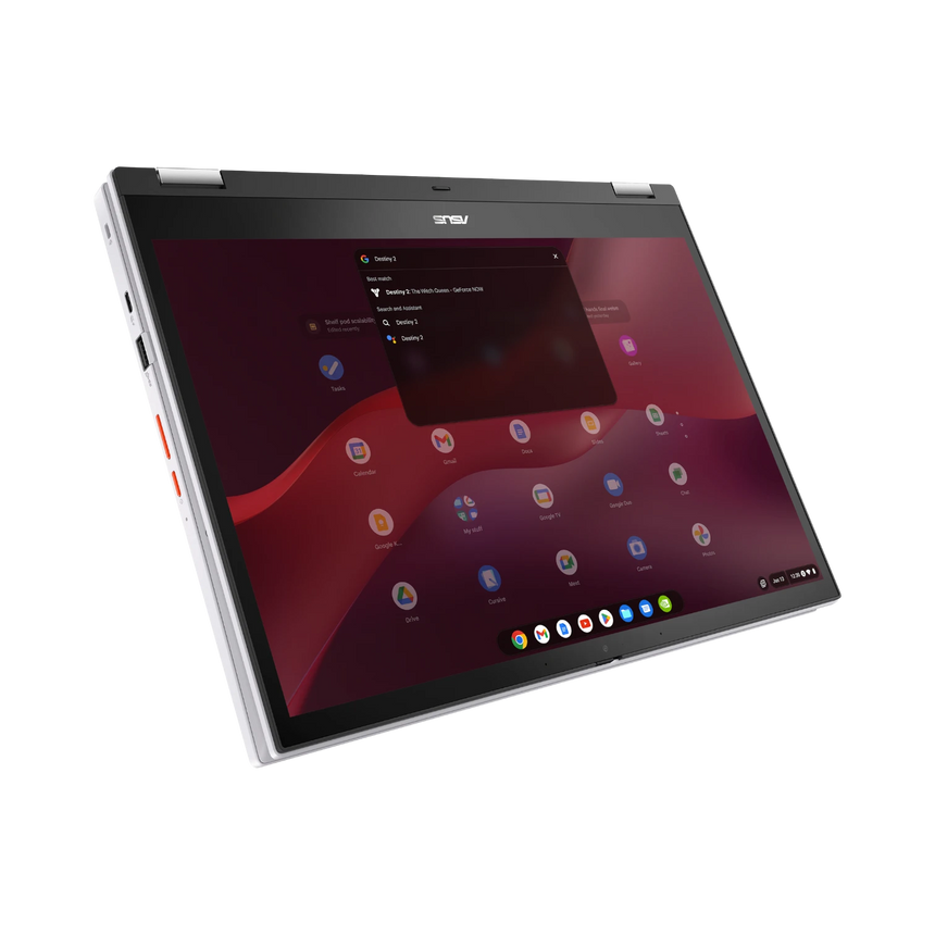 ASUS Chromebook Vibe Flip CX34 14" Multi-Touch 2-in-1 Laptop, Intel Core i5-1235U, 8GB RAM, 256GB SSD (Pearl White) — Being Shipped