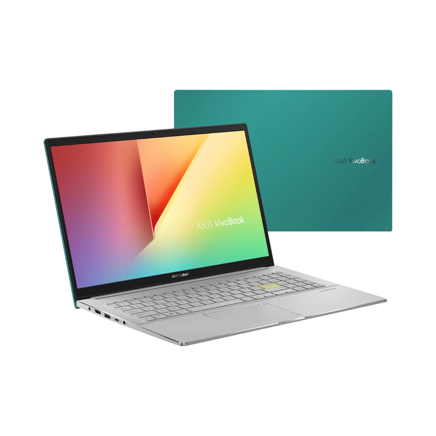 ASUS VivoBook S15 15.6" Laptop, Intel Core i5-1135G7, 8GB DDR4 RAM, 512GB SSD (Gaia Green) — Being Shipped