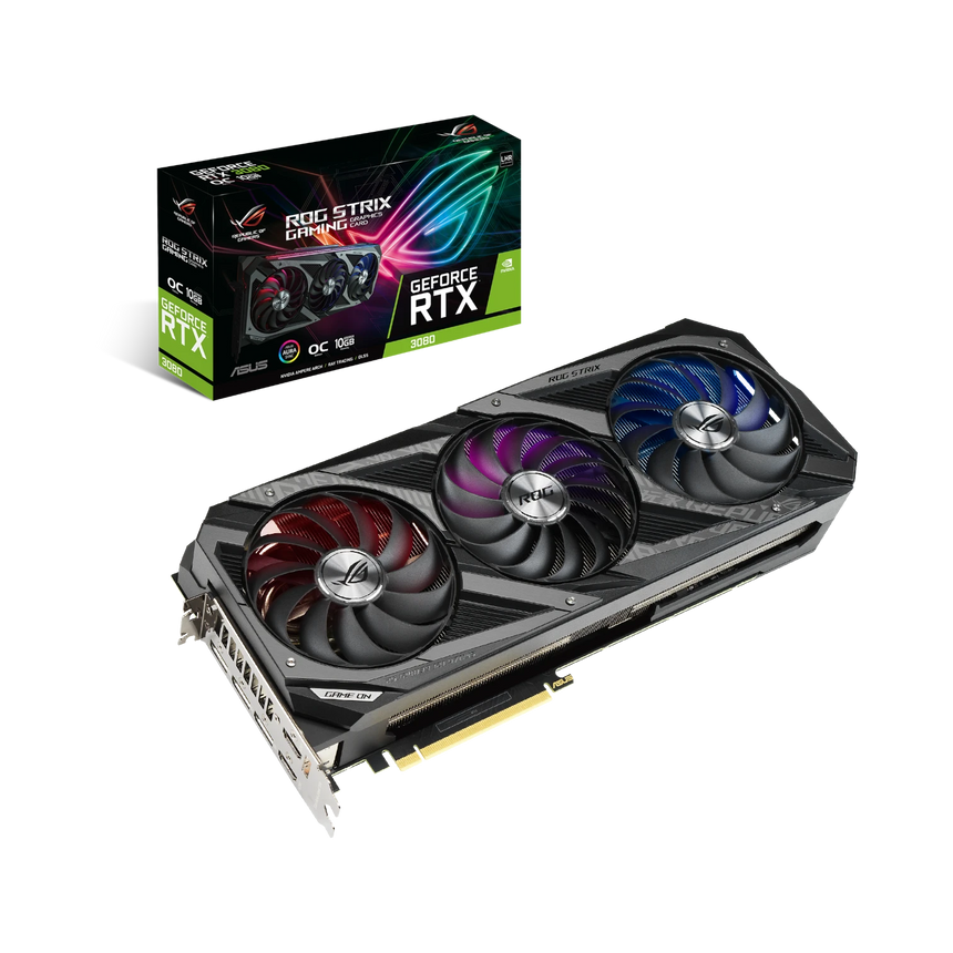 ASUS GeForce RTX 3080 Republic of Gamers Strix V2 OC Graphics Card — Being Shipped