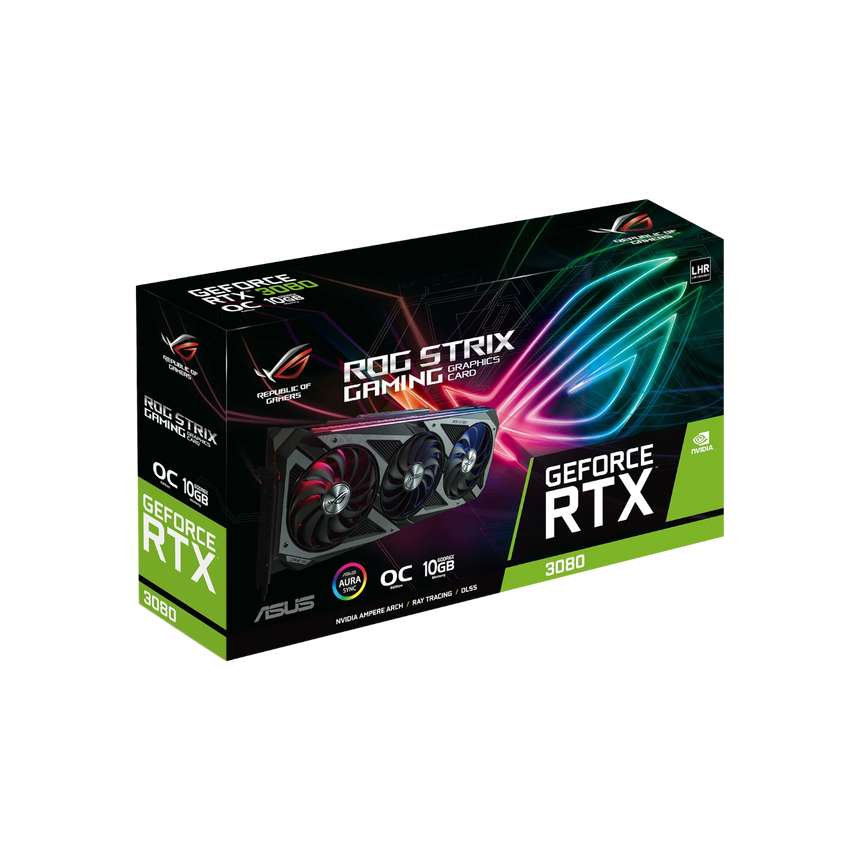 ASUS GeForce RTX 3080 Republic of Gamers Strix V2 OC Graphics Card — Being Shipped