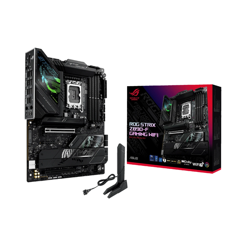 ASUS ROG STRIX Z890-F GAMING WIFI (Socket LGA 1851) Intel Z890 ATX DDR5 Wi-Fi 7 Motherboard — Being Shipped