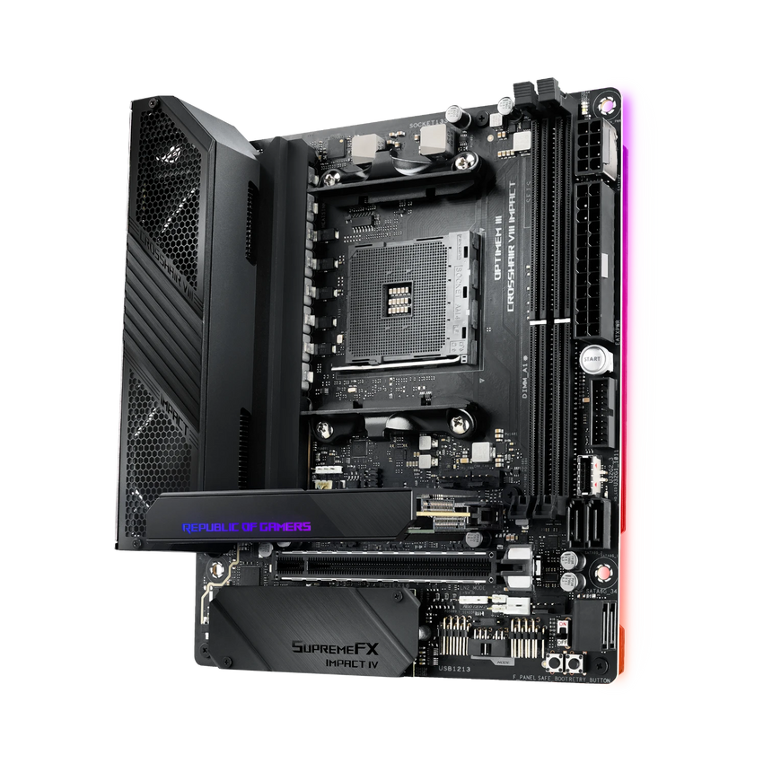 ASUS ROG Crosshair VIII Impact AM4 Mini-DTX Motherboard — Being Shipped