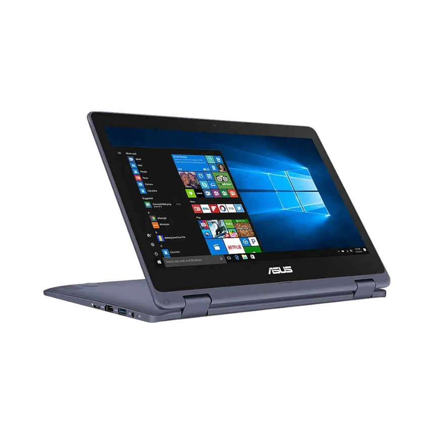 ASUS Vivobook 11.6" 2-in-1 Touchscreen Laptop, Intel Celeron N3350, 4GB RAM, 64GB eMMC (Star Grey) — Being Shipped