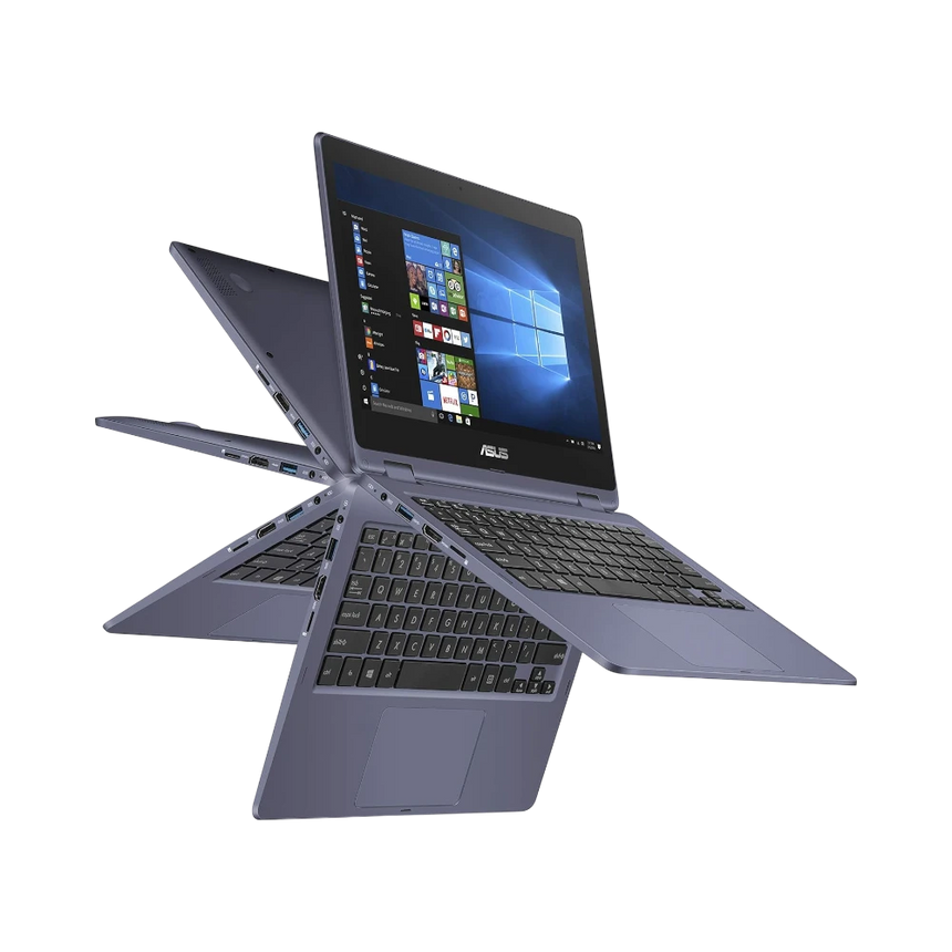 ASUS Vivobook 11.6" 2-in-1 Touchscreen Laptop, Intel Celeron N3350, 4GB RAM, 64GB eMMC (Star Grey) — Being Shipped