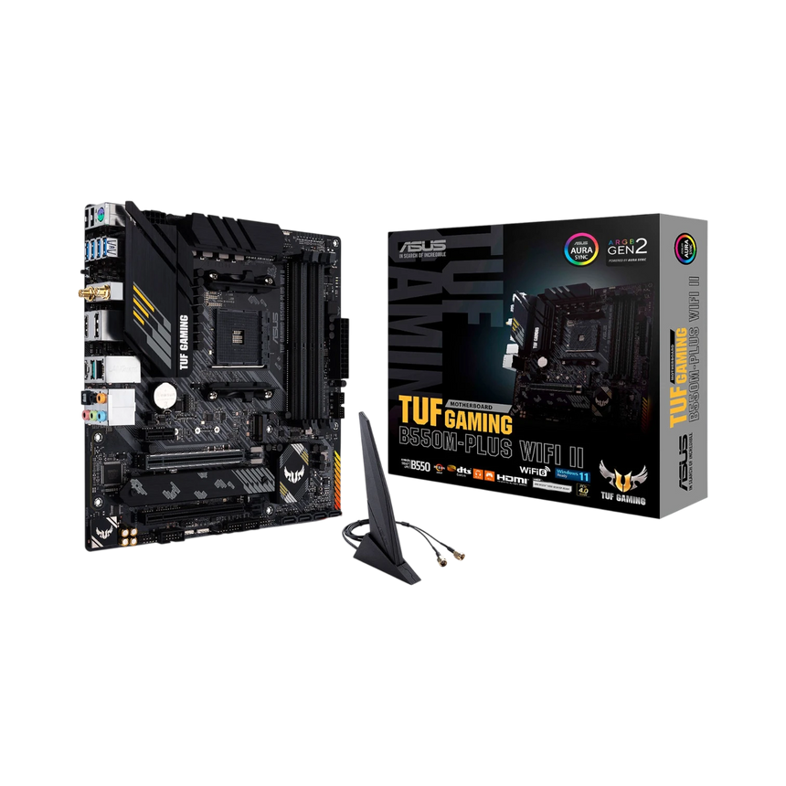 ASUS TUF GAMING B550M-PLUS WIFI II AM4 Micro-ATX Motherboard — Being Shipped