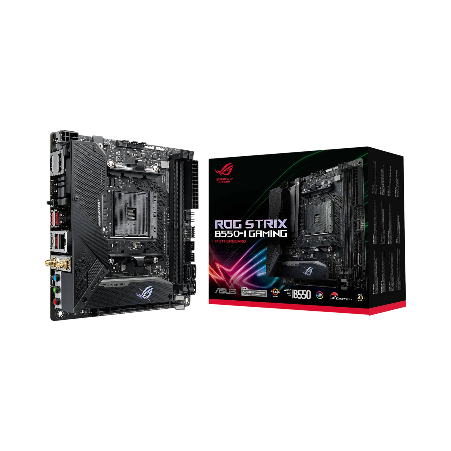 ASUS ROG Strix B550-I AM4 Mini-ITX Motherboard — Being Shipped