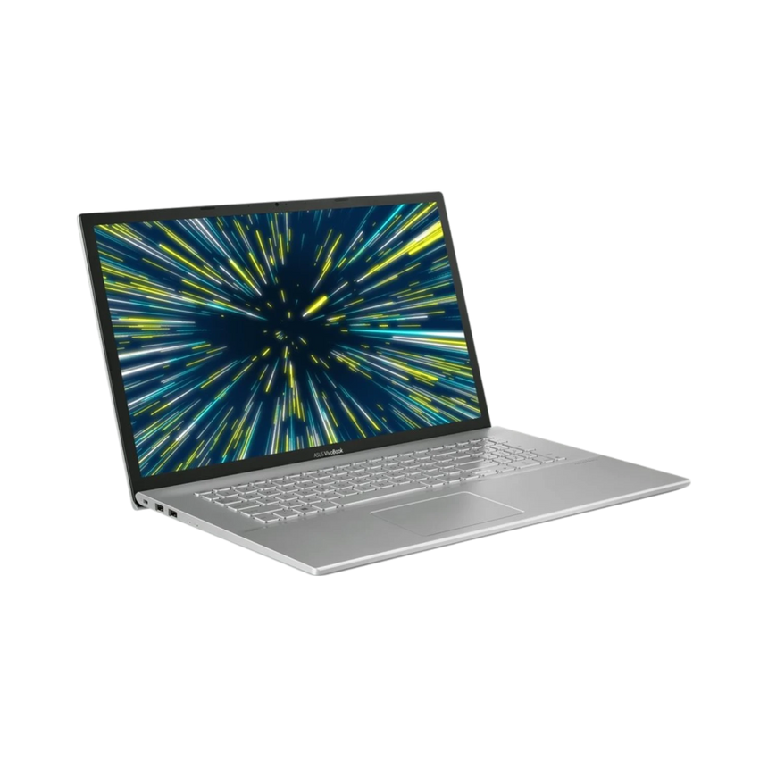 ASUS VivoBook 17 F712DA Thin & Light 17.3" Laptop, Intel Core i5-8265U, 8GB DDR4 RAM, 128GB SSD + 1TB HDD (Transparent Silver) — Being Shipped