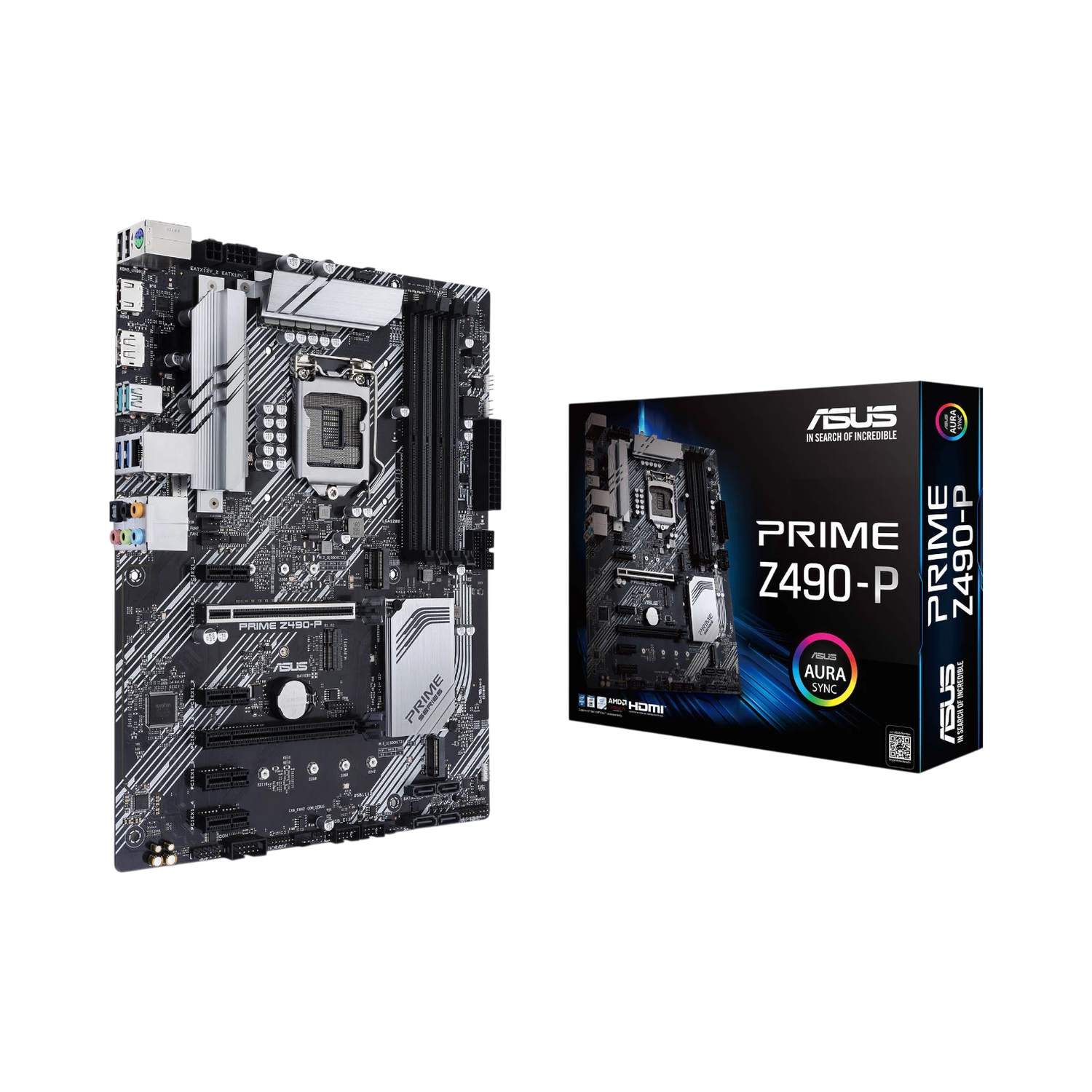 ASUS Prime Z490-P LGA 1200 ATX Motherboard — Being Shipped