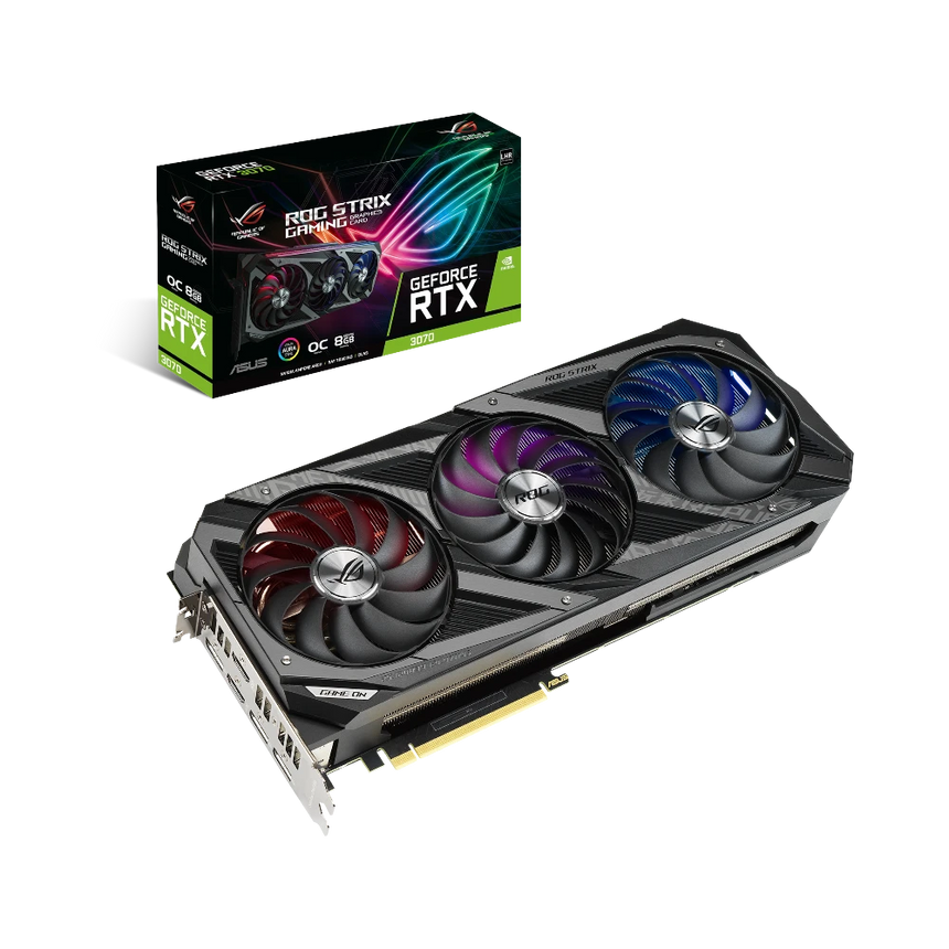 ASUS ROG Strix NVIDIA GeForce RTX 3070 V2 OC Edition Gaming Graphics Card — Being Shipped