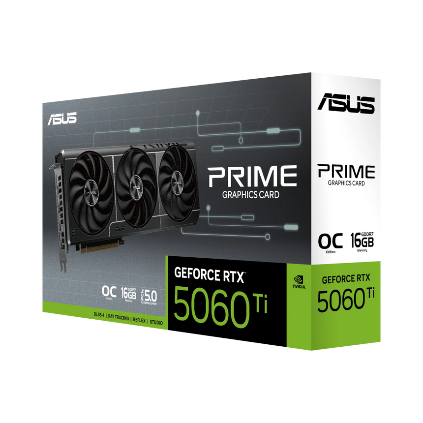 ASUS GeForce RTX 5060 Ti PRIME OC 16GB Graphics Card — Being Shipped