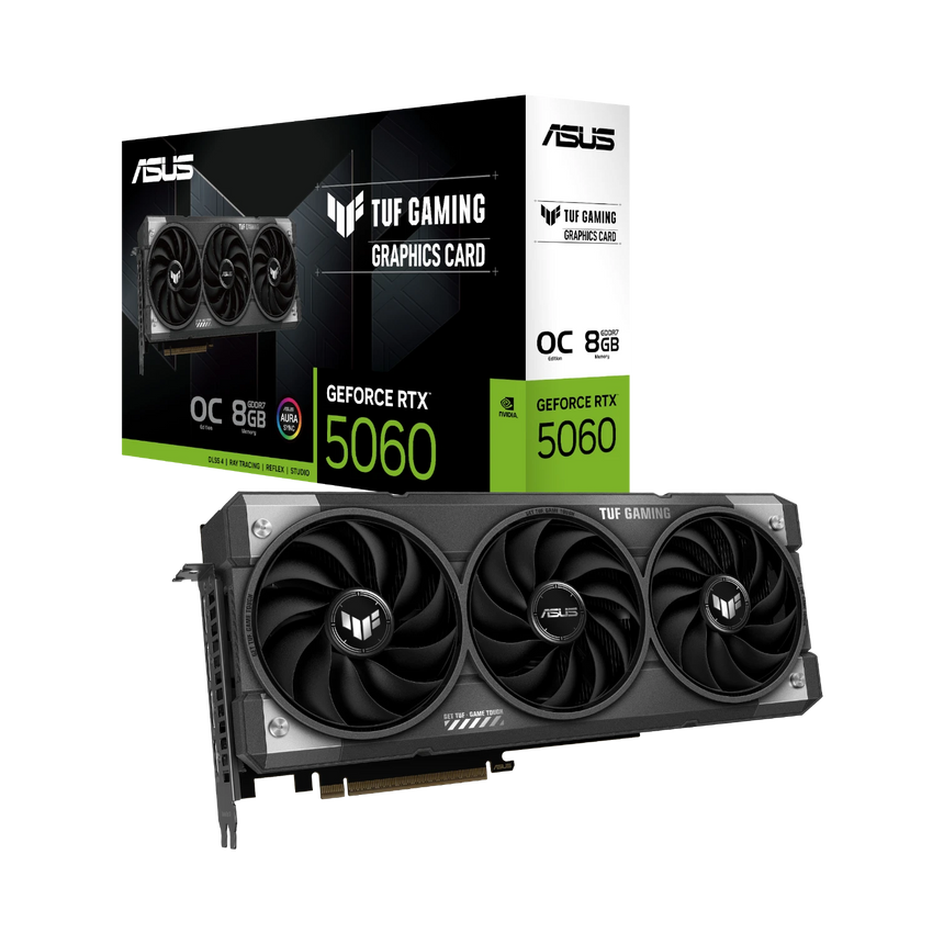 ASUS GeForce RTX 5060 TUF GAMING OC Graphics Card — Being Shipped