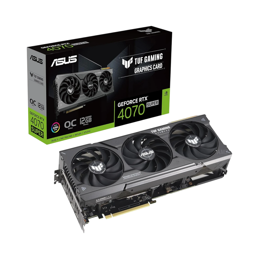ASUS GeForce RTX 4070 SUPER TUF Gaming OC Graphics Card — Being Shipped