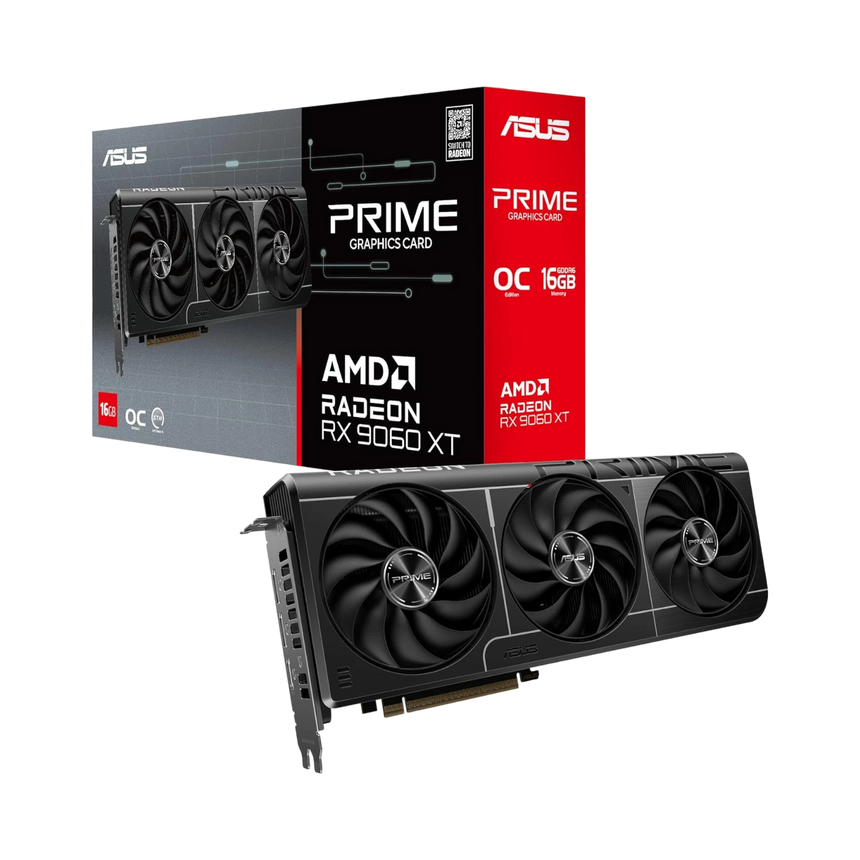 ASUS Radeon RX 9060 XT Prime OC 16G Graphics Card — Being Shipped