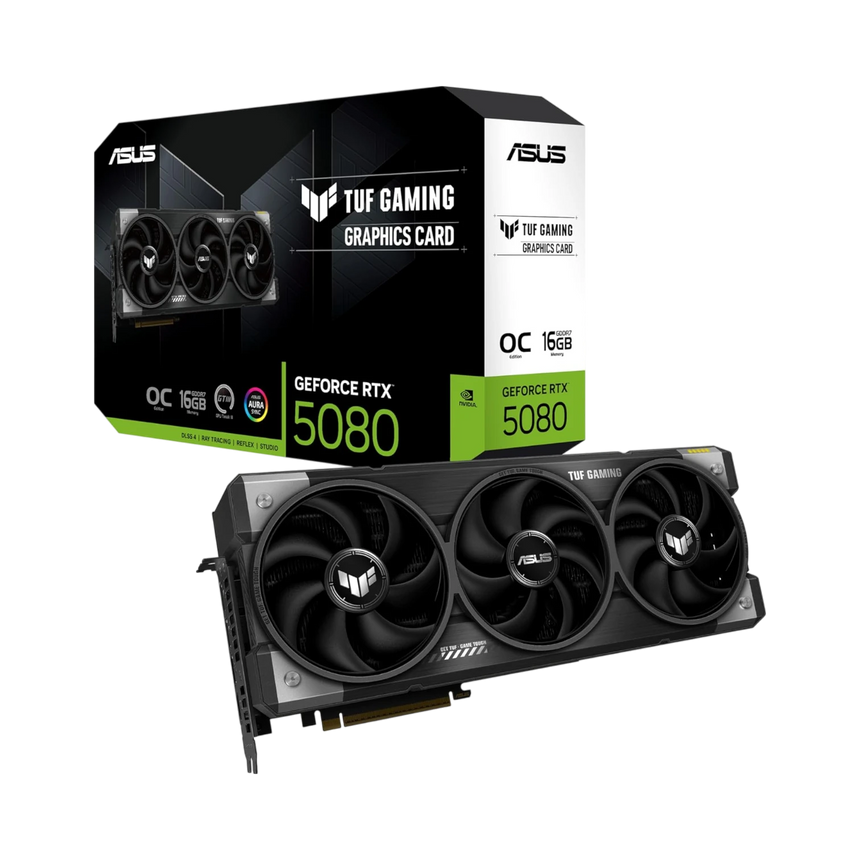 ASUS GeForce RTX 5080 TUF GAMING OC Graphics Card — Being Shipped