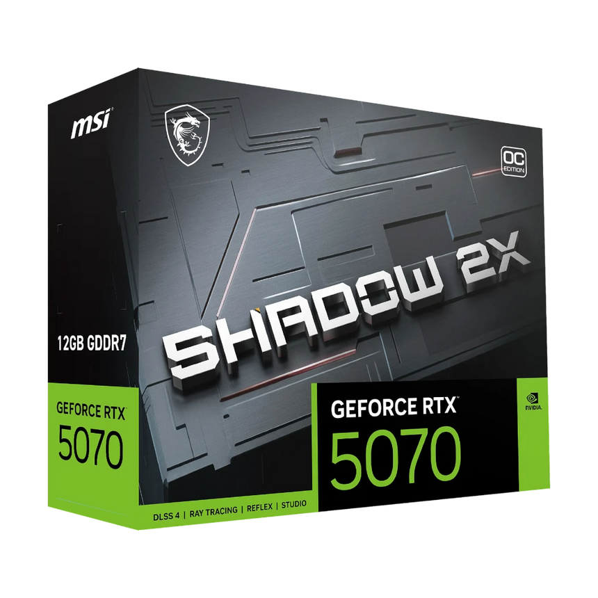 MSI GeForce RTX 5070 SHADOW 2X OC Graphics Card — Being Shipped