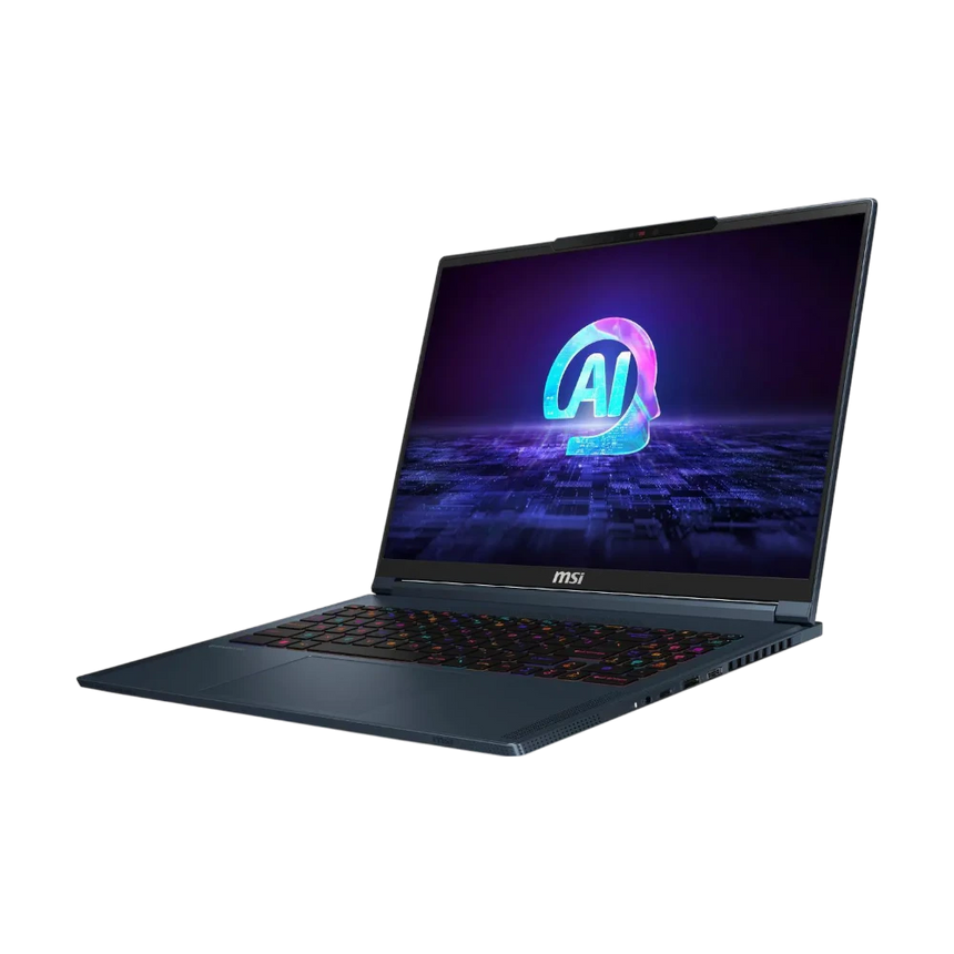 MSI Stealth 16 AI Studio A1V 16" Gaming Laptop, Intel Core Ultra 9 185H, 32GB RAM, 1TB NVMe SSD (Star Blue) — Being Shipped
