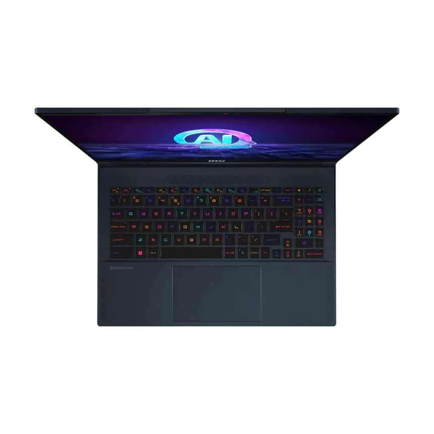 MSI Stealth 16 AI Studio A1V 16" Gaming Laptop, Intel Core Ultra 9 185H, 32GB RAM, 1TB NVMe SSD (Star Blue) — Being Shipped