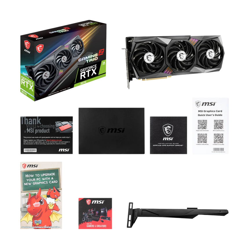 MSI GeForce RTX 3070 GAMING Z TRIO 8G LHR Graphics Card — Being Shipped