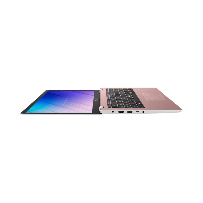 ASUS E410 14" Laptop, Intel Celeron N4020, 4GB RAM, 64GB eMMC (Rose Gold) — Being Shipped