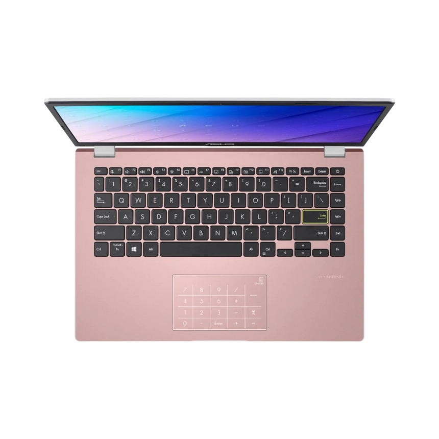 ASUS E410 14" Laptop, Intel Celeron N4020, 4GB RAM, 64GB eMMC (Rose Gold) — Being Shipped