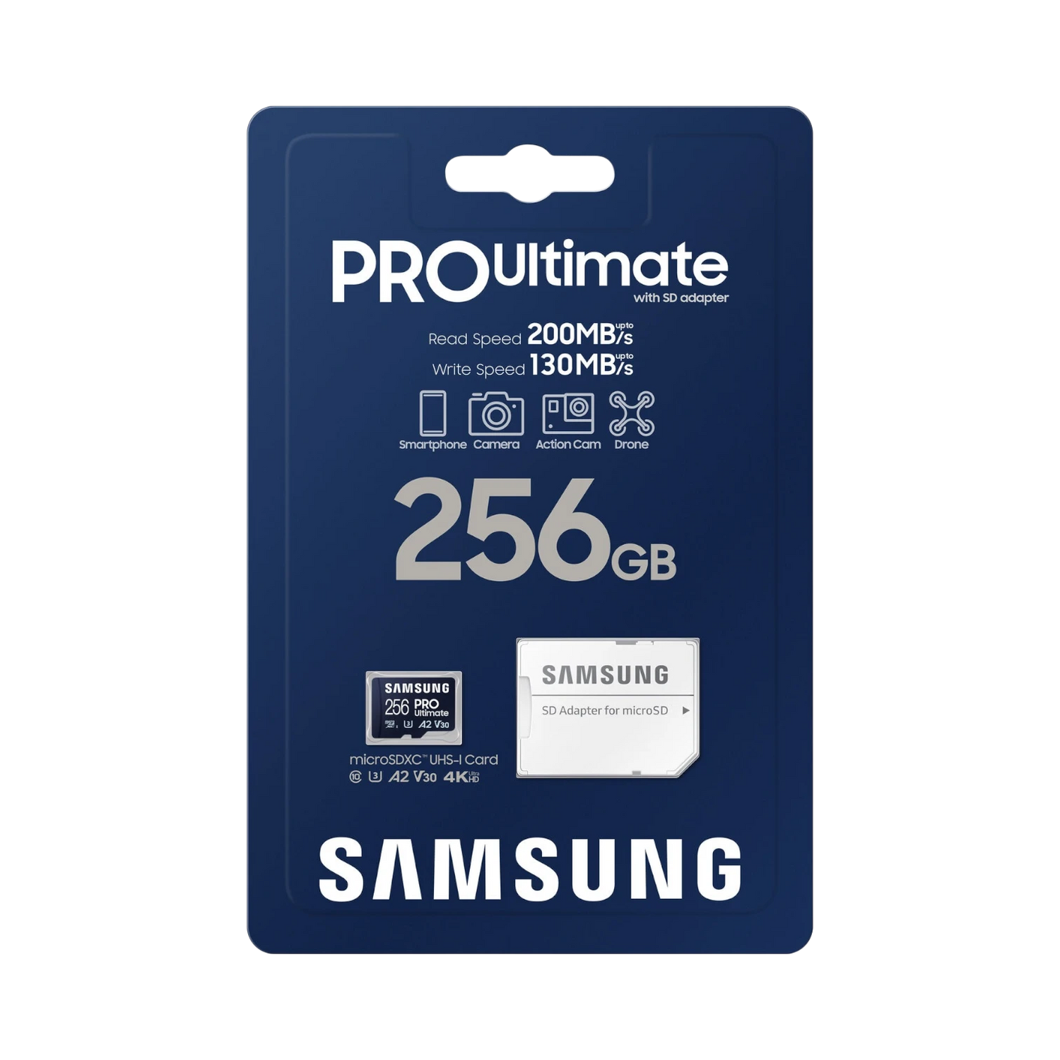 Samsung PRO Ultimate 256GB UHS-I microSDXC Card with SD Adapter — Being Shipped