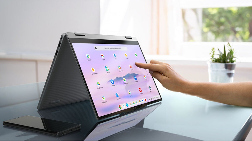 Lenovo Chromebook Plus 14" 2-in-1 Notebook, Intel Core 5 120U, 8GB RAM, 256GB SSD — Being Shipped