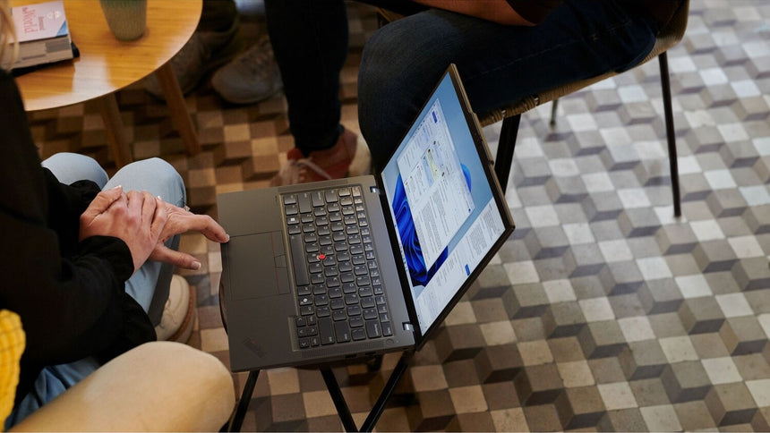 Lenovo ThinkPad T14 Gen 5 14" Multi-Touch Laptop, Intel Core Ultra 7 165U, 32GB DDR5 RAM, 1TB SSD (Black) — Being Shipped