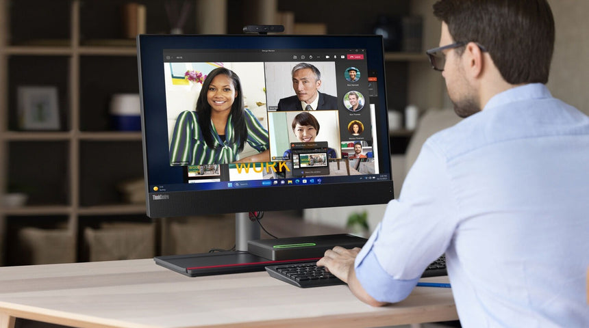 Lenovo ThinkCentre M90a Gen 5 23.8" All-in-One Desktop Computer, Intel Core i7-14700, 32GB DDR5 RAM, 1TB SSD — Being Shipped